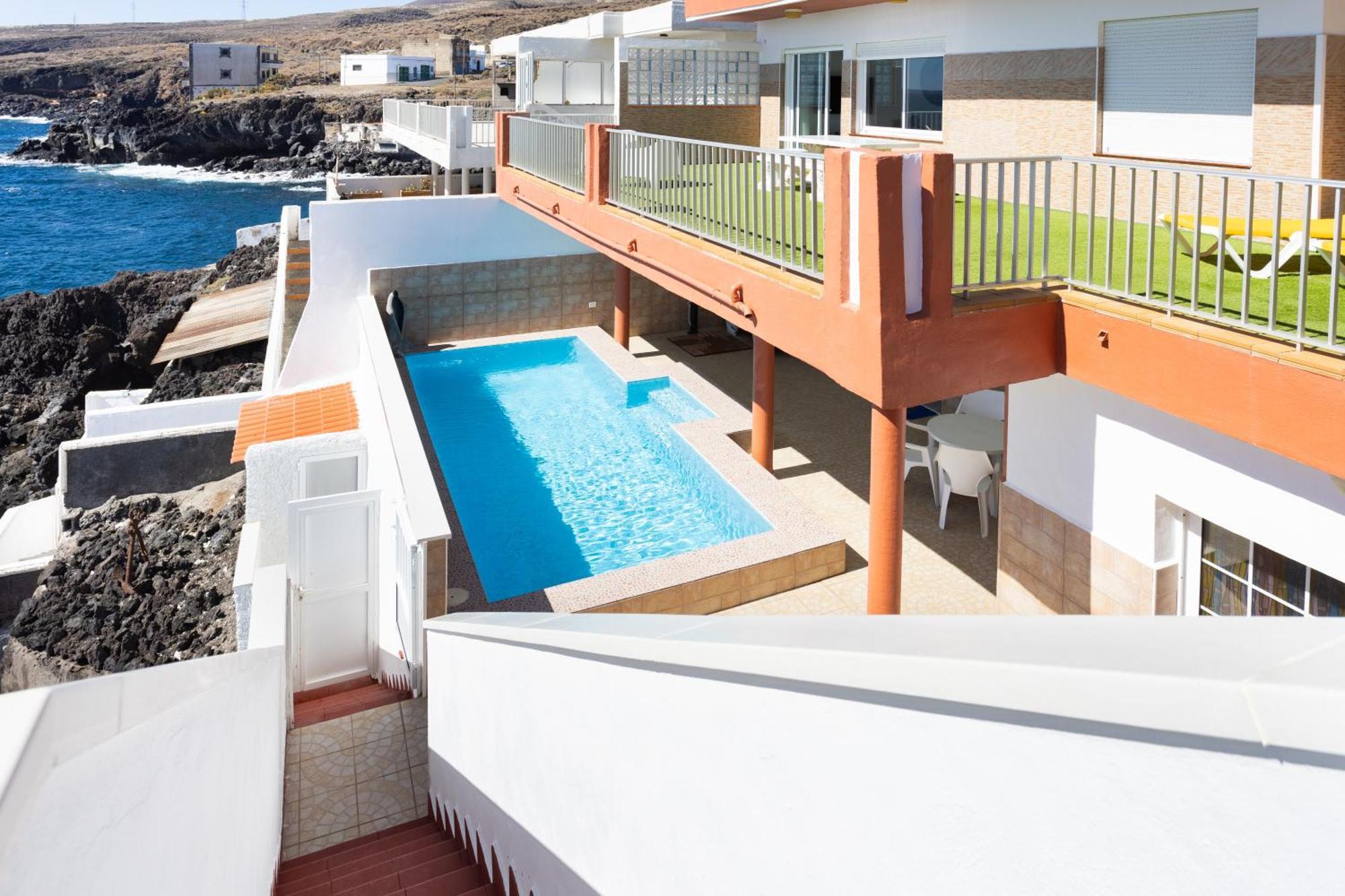 Vila Coastal Dream With Heated Pool El Escobonal Exteriér fotografie